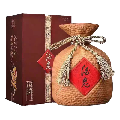 酒鬼酒 原浆 52度 500ml 馥郁香型白酒 新老版本随机