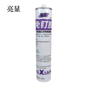 亮显 免钉胶 白色 300ml/支