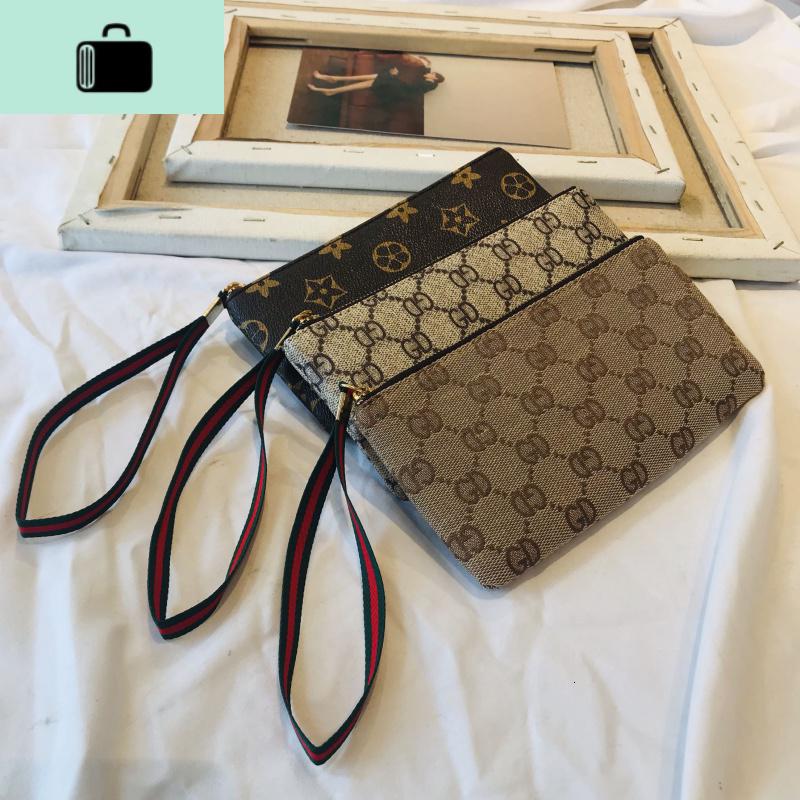 新款2020女长款手机包零钱包迷你小时尚简约大方卡夹女士NEW LAKE