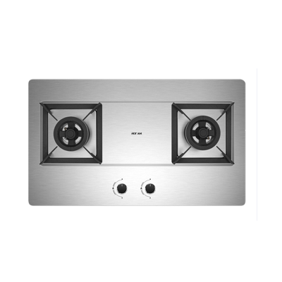 老板(Robam)燃气灶天然气灶双灶5.2kW嵌入式不锈钢燃气灶灶具高热效猛火灶JZT-37G7A