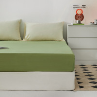 纯色全棉水洗棉单品床笠床垫保护罩纯棉床包榻榻米防尘罩