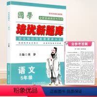 五年级 语文 [正版]国学 培优新题库 综合知识与素质教育大全 语文 5年级/五年级 全一册 上册下册通用 各种版本通用