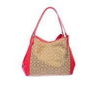 COACH女士百搭徽标设计单肩斜挎包潮流简约实用多功能包