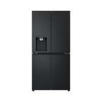 LG F544MEP62D线下同款 F544MEP62D506L暮色黑制冰冰箱十字四门智能变频家用存鲜冷冻