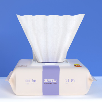 苏宁宜品 婴儿手口湿巾80片*1包CD