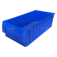 翌嘉YJ4120623 蓝色分割式零件盒塑料分格盒 500*235*140