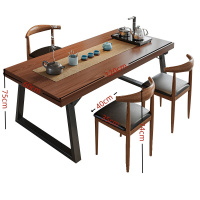 依韵珂办公茶几120*60*75cm+3椅套