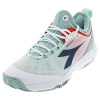 迪亚多纳(DIADORA)女士网球鞋专业级缓震透气抗磨损克莱场地运动