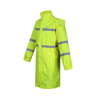 凯圣蓝 KSL-Q466 防水反光雨衣 尺码可选 荧光黄
