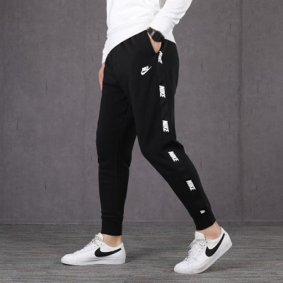 Nike耐克男装新款串标收口小脚针织运动裤长裤CJ4432-010Z