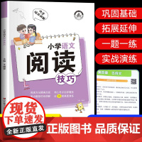 小学语文阅读解题技巧一二三四五六年级课外阅读理解专项训练书人教版每日一练答题技巧万能公式法模板上册下册练习册题小升初强化