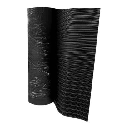 盛京联硕高压绝缘橡胶板黑色防滑地垫10mm厚 50Kg[1*2.5米]卷