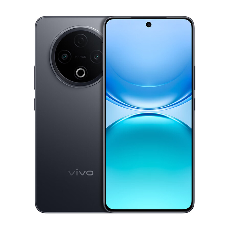 vivo Y500 12GB+512GB 玄武黑 5G手机 8200mAh超薄蓝海电池 90W闪充 天玑7300 全功能NFC 大屏幕大声音长续航老人学生智能机