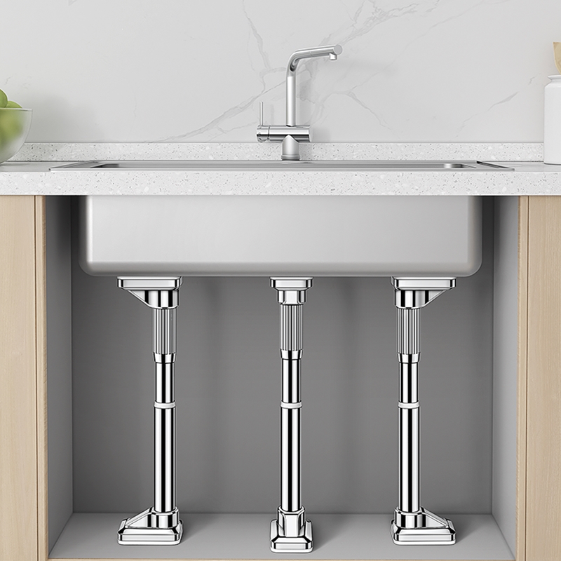 知渡台下盆支撑架洗手洗菜盆陶瓷洗脸盆支架托架厨房水槽加固件卫生间