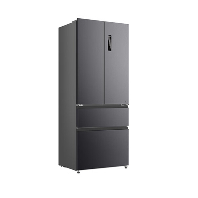 美菱[无忧嵌]冰箱511升法式对开门多门家用超薄零嵌入双系统双循环一级能效风冷无霜BCD-511WP9CZX神秘灰