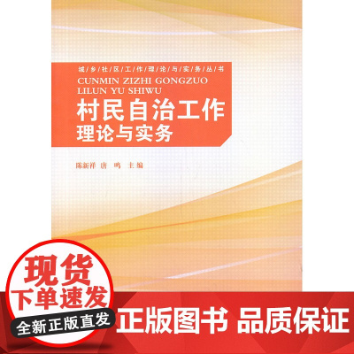 村民自治工作理论与实务 陈新祥 中国社会出版社 正版书籍