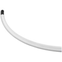 中锦科技 高压气管 PU双层阻燃气管耐高温防烫防火花软管焊接气管 Φ6*4mm白色100米 盘