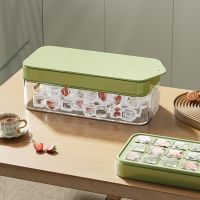 荣事达(Royalstar)[无需开盖]食品级冰块模具一步出冰家用冰箱自制冻冰块按压冰格