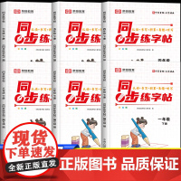 小学一二年级下册练字帖小学生专用每日一练三四五六年级语文同步字帖练字人教版钢笔儿童笔画笔顺偏旁部首楷书硬笔书法写字课课练