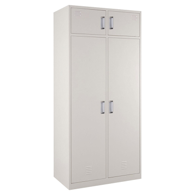 翌嘉YJ-20003双人内务柜铁皮更衣柜储物柜衣帽物品柜
