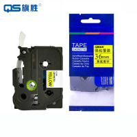 旗胜 色带36mm 黄底黑字 TZe-661个