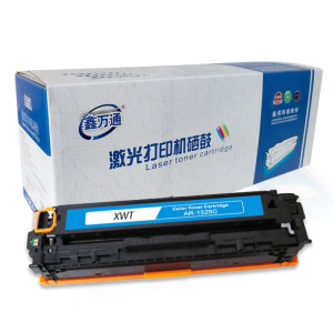 鑫万通(XWT) CE321A 蓝色硒鼓 128A 适用惠普HP CM1415fn fnw CP1525n