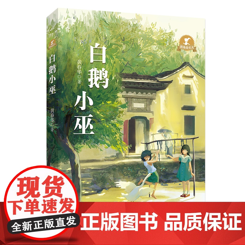 [2024暑假读一本好书]白鹅小巫拐角处长大儿童文学作家黄春华原创长篇儿童小说新作教给我们懂得如何尊重理解包容和信任小学