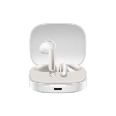 REDMI Buds7S 晴雪白红米无线蓝牙耳机半入耳主动降噪长续航