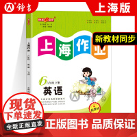 钟书金牌上海作业英语6年级六年级下N版钟书正版辅导书第二学期上海地区教辅小学教辅读物课外资料书课后练习