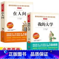 在人间+我的大学 [正版]在人间我的大学高尔基自传三部曲两册名师导读带批注原著完整版立人编译天地出版社六年级必读儿童小学