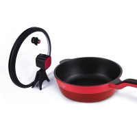 MAXIM'S DE PARIS马克西姆吉伦特24CM多功能不粘微压锅ART30红