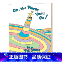 你要去往多少美妙的地方 [正版]英文原版 Oh the Places You'll Go 苏斯博士 你要去往多少美妙的地