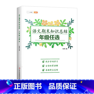 [内含测试卷]语文知识总结 二年级上 [正版]斗半匠语文期末知识总结一年级二年级三四五六年级上册人教版期末总复习小学1-