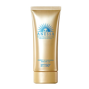 资生堂(SHISEIDO)安热沙ANESSA小金瓶安耐晒 防晒霜防水防汗防晒隔离 脸部专用90ml