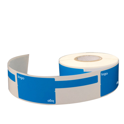 开仰（KAIYANG）P-40B-DX-SC不干胶标签纸F型预印logo尾纤标签38*25+40mm/200片/卷蓝色