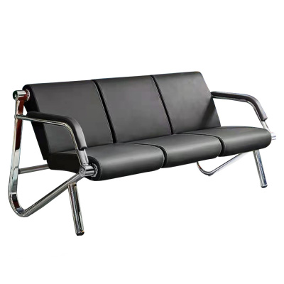巴洛卡 皮布沙发 沙发椅等候椅沙发等待沙发办公室沙发BLK818西皮三人位