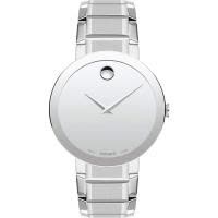 Movado/摩凡陀Swiss Quartz男士石英防水不锈钢商务简约经典腕表