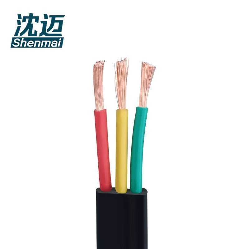 沈迈 铜芯扁电缆 YFFB-3*6平方 米