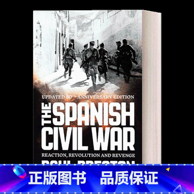 西班牙内战 [正版]英文原版 The Spanish Civil War 西班牙内战 保罗·普雷斯顿 英文版 进口英语原