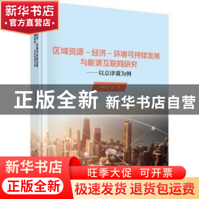 正版 区域资源—经济—环境可持续发展与能源互联网研究:以京津冀