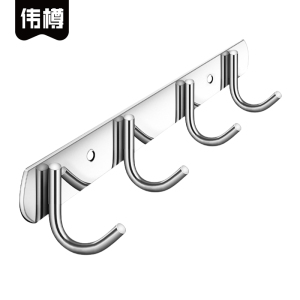 伟樽不锈钢挂钩4钩29*3*4.8cm个
