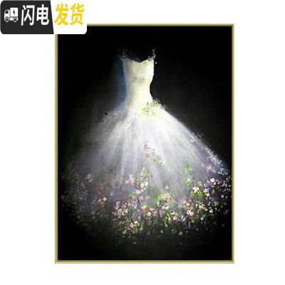 三维工匠钻石画2019新款绣大幅客厅梦幻婚纱满贴砖大气自己手工小 魔方AB钻[100*120厘米]多送钻量30满十字绣