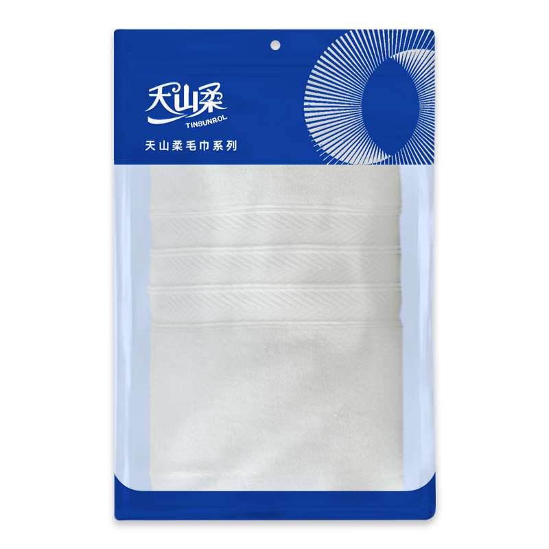 天山柔 90*180cm 950g 全棉五星级酒店 浴巾 (计价单位:条) 白色