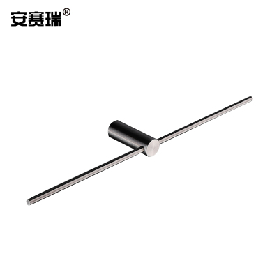 安赛瑞 圆形毛巾杆 304不锈钢 600×60mm 打孔 711827