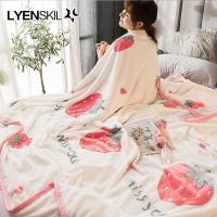 家柏饰(CORATED)雪花绒毛毯被子毯子亲肤舒适绒床单人毛巾被宿舍单人午睡毯