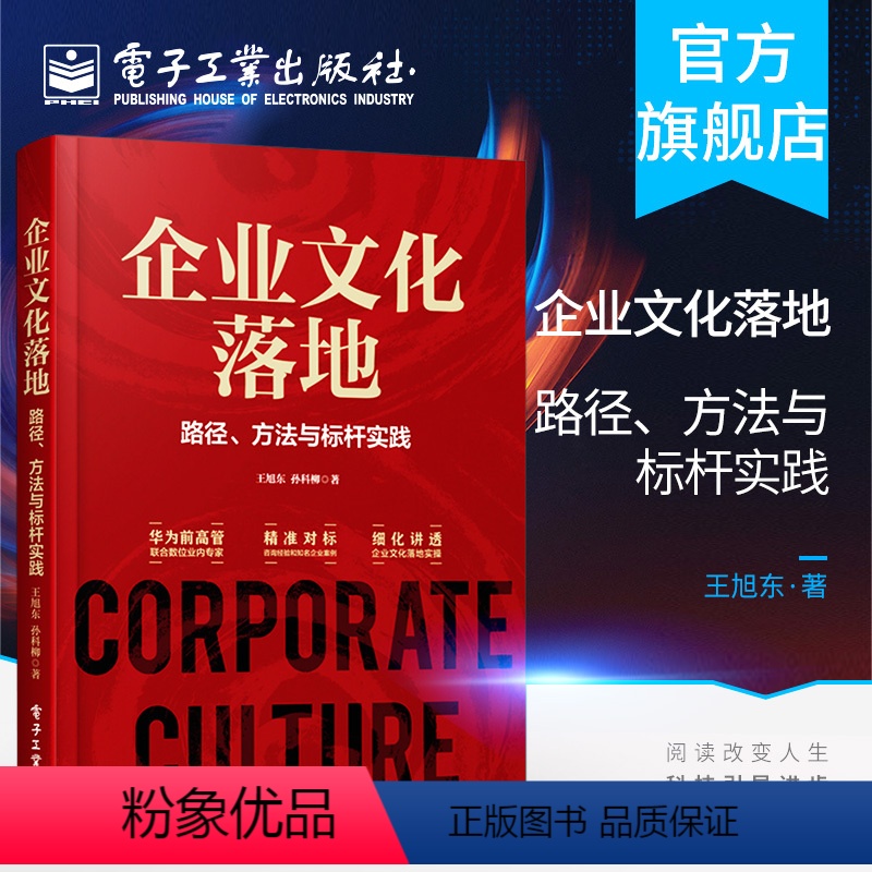 [正版] 企业文化落地 路径 方法与标杆实践 王旭东 孙科柳著 微软华为阿里巴巴国家电网企业案例 管理研究咨询辅导培训