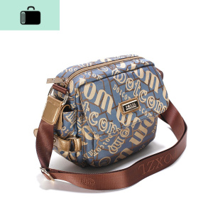 斜挎包新款女包韩版潮流休闲时尚帆布斜跨单肩包旅游背包NEW LAKE 蓝布(长宽高22-6-19cm)女斜挎包 蓝布(长宽高22-6-19cm)