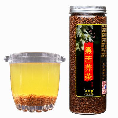 两瓶-乔麦茶苦荞茶黑苦荞茶叶四川大凉山苦荞茶麦香型罐装苦荞麦均码