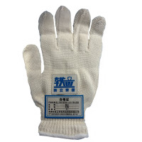 轶立劳保手套线织21支纱手套60克/副