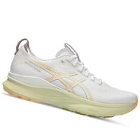 ASICS跑步鞋男支撑舒适减震稳定白色网眼布轻便透气户外公路